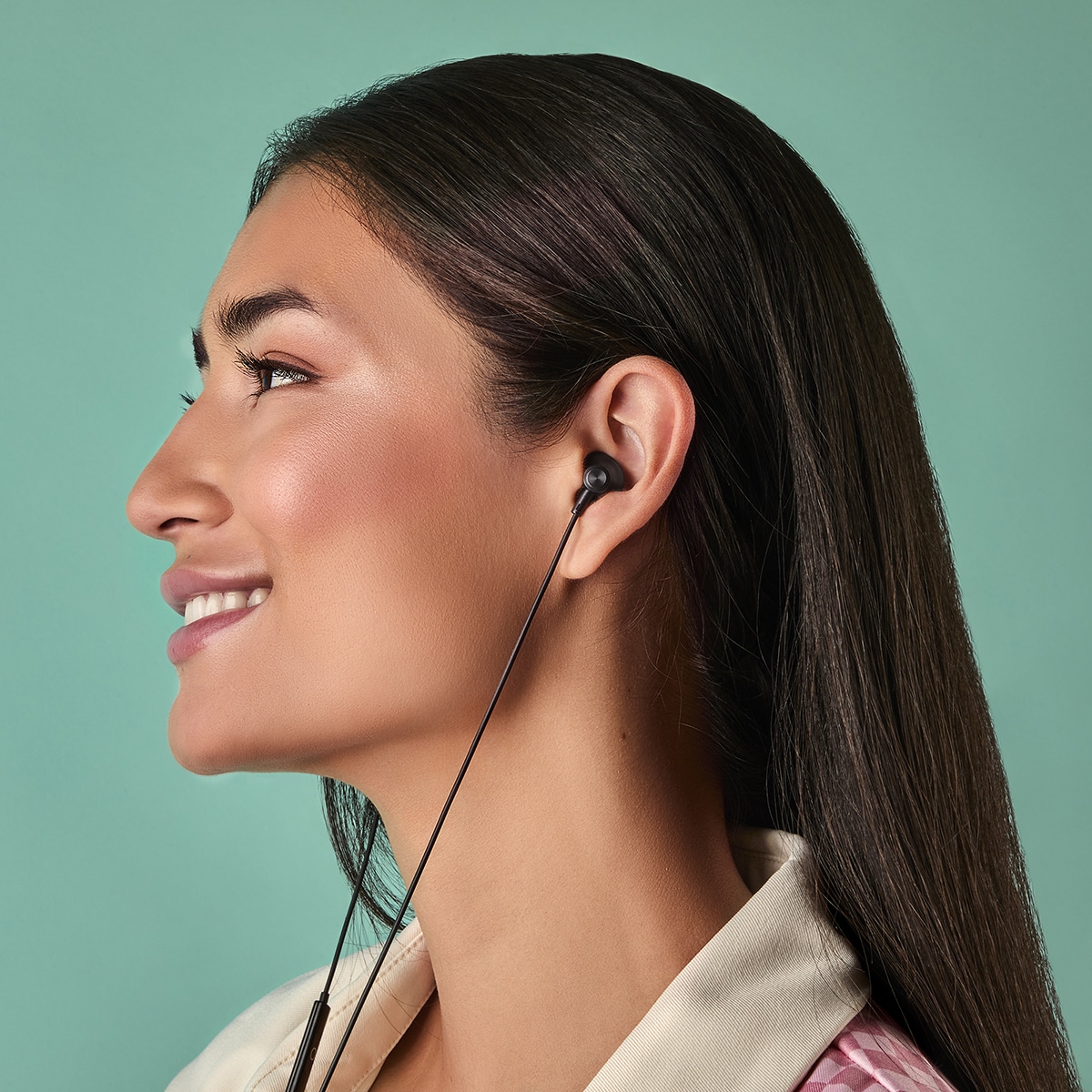 Auriculares de botón Energy Sistem EasyPods Type C Space con micrófono y voice assistant Negro-8