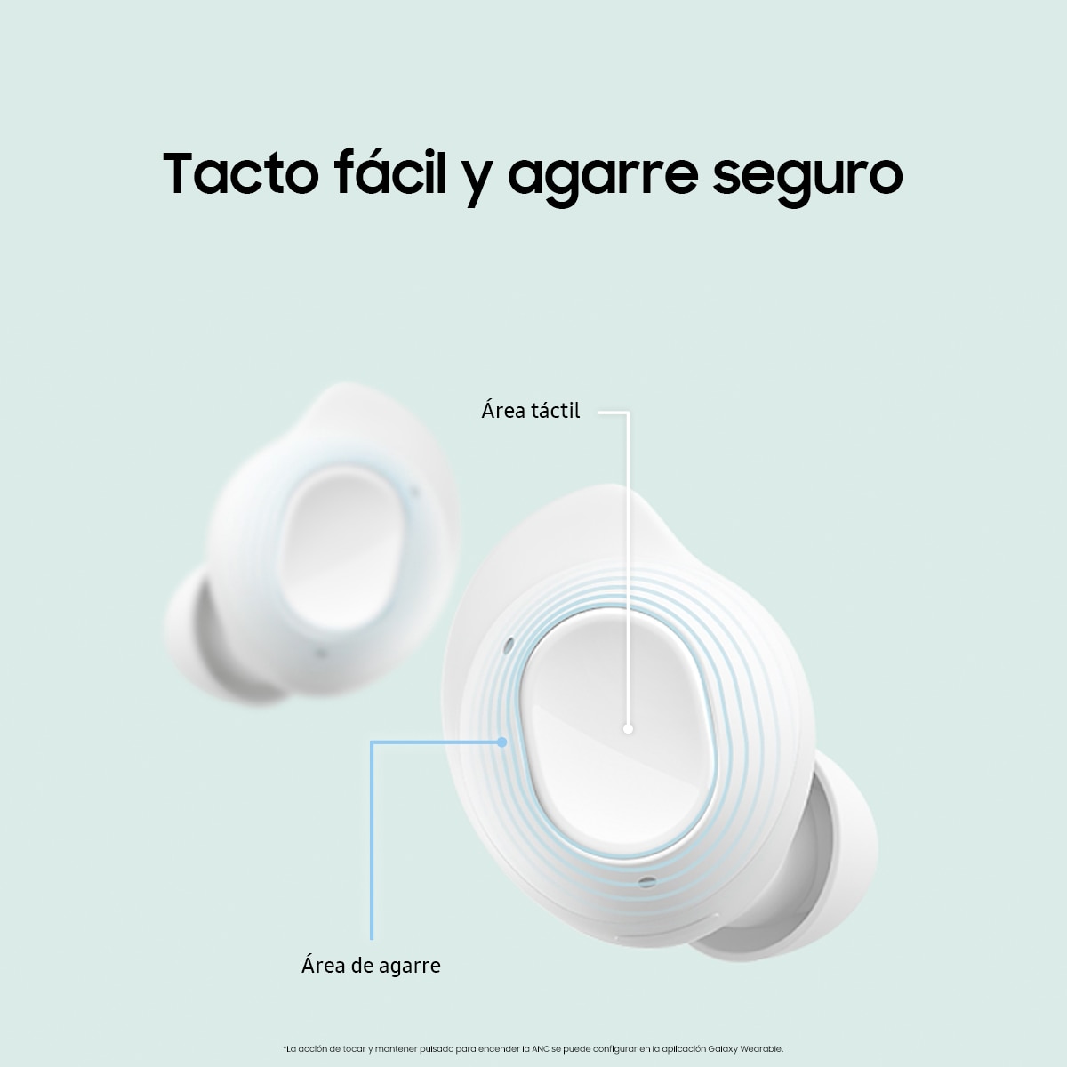 Auriculares True Wireless Samsung Galaxy Buds FE con cancelación activa de ruido Grafito-7