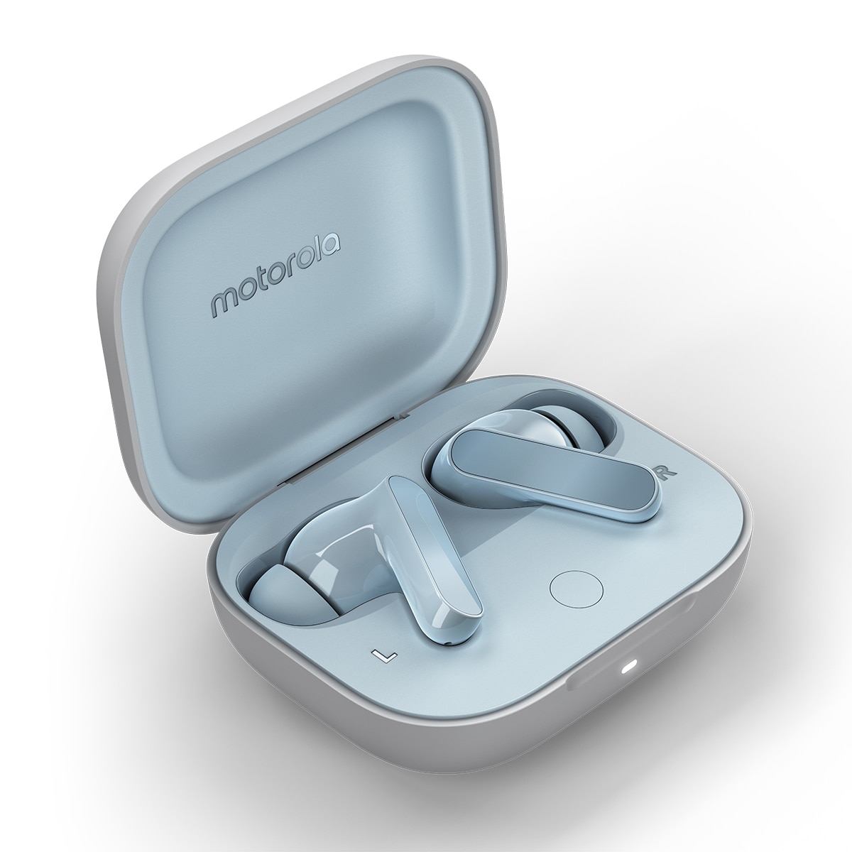 Auriculares True Wireless Motorola Moto Buds Illusion Blue con cancelación de ruido Azul celeste-9