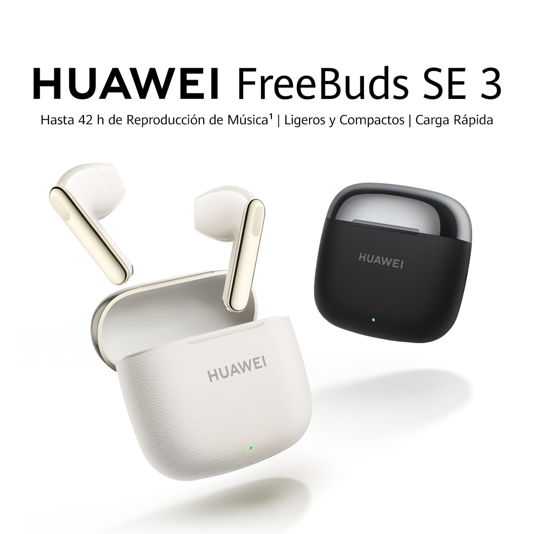 Auriculares True Wireless Huawei FreeBuds SE 3 Noise Cancelling Bege-5