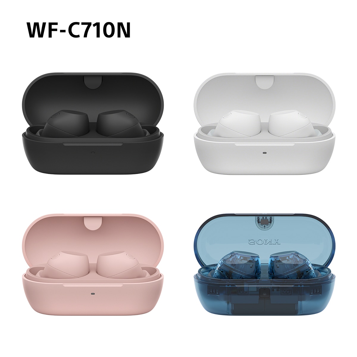 Sony WF-C710N Auriculares Inalámbricos, Cancelación de ruido, táctiles, Multipunto, IPX4, 40h. de batería, iOS, Android y PC - Negro Negro-13