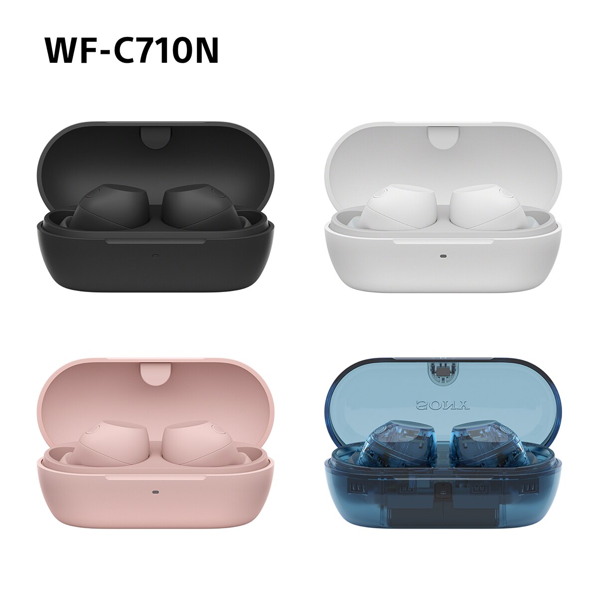 Sony WF-C710N Auriculares Inalámbricos, Cancelación de ruido, táctiles, Multipunto, IPX4, 40h. de batería, iOS, Android y PC - Rosa Rosa-14