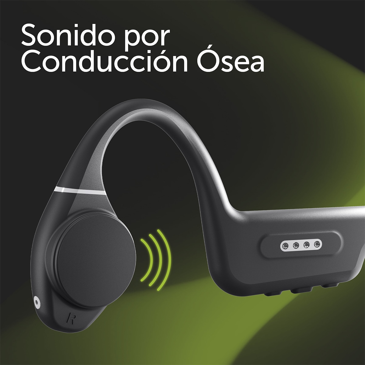Imagen 7 de Auricular de conducción ósea Vieta Pro Bone Dual Plus inalámbrico - Negro Negro