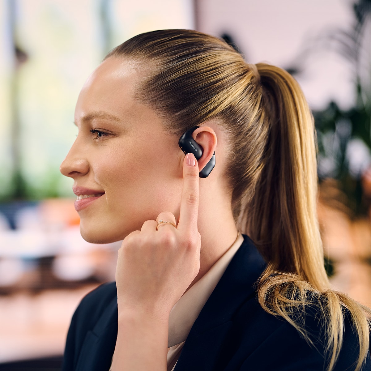 Auriculares True Wireless Panasonic RB-F10DE, Bluetooth Negro-10