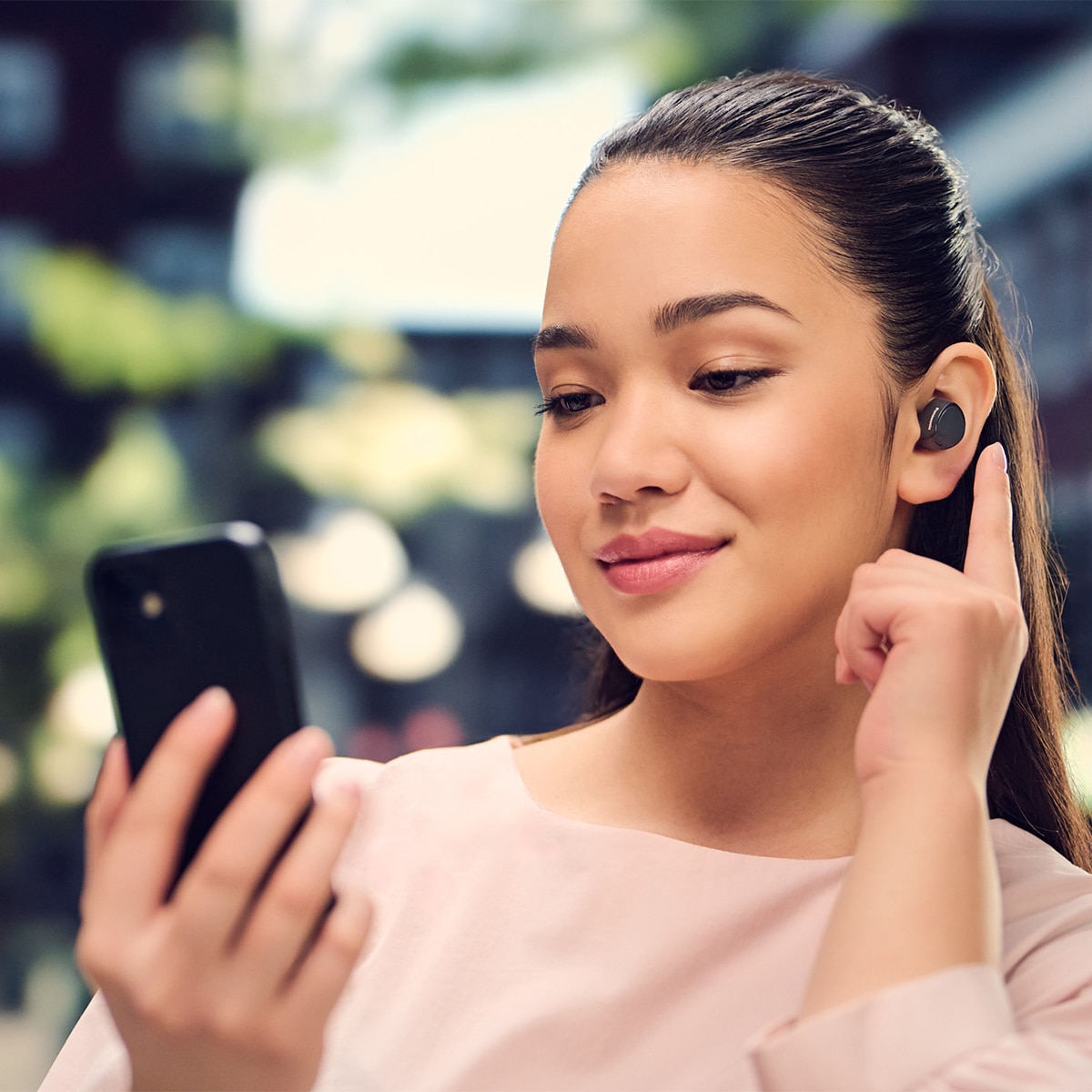 Auriculares True Wireless Panasonic RZ-B120WDE-K, Bluetooth, negro Negro-10