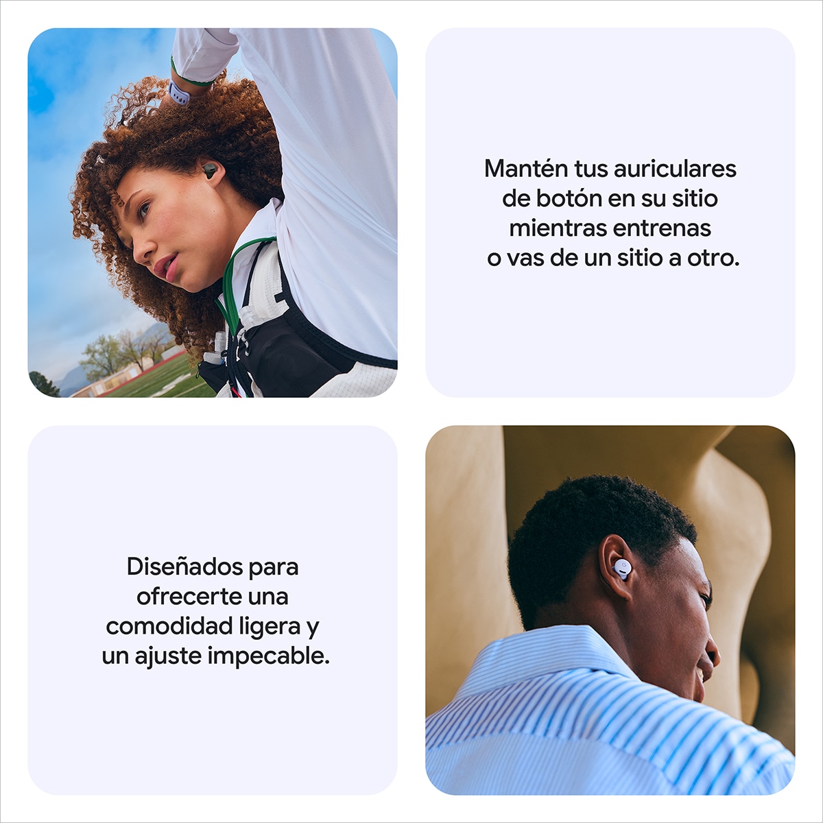Auriculares True Wireless Google Pixel Buds 2a con cancelación de ruido activa - Verde Musgo Verde Musgo-7