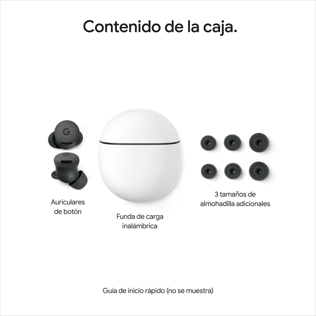 Auriculares True Wireless Google Pixel Buds 2a con cancelación de ruido activa - Verde Musgo Verde Musgo-10