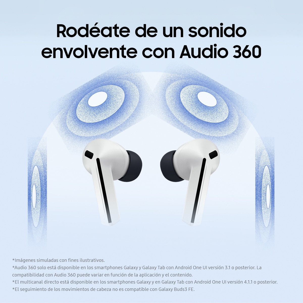 Auriculares True Wireless Samsung Galaxy Buds3 FE Negro-5