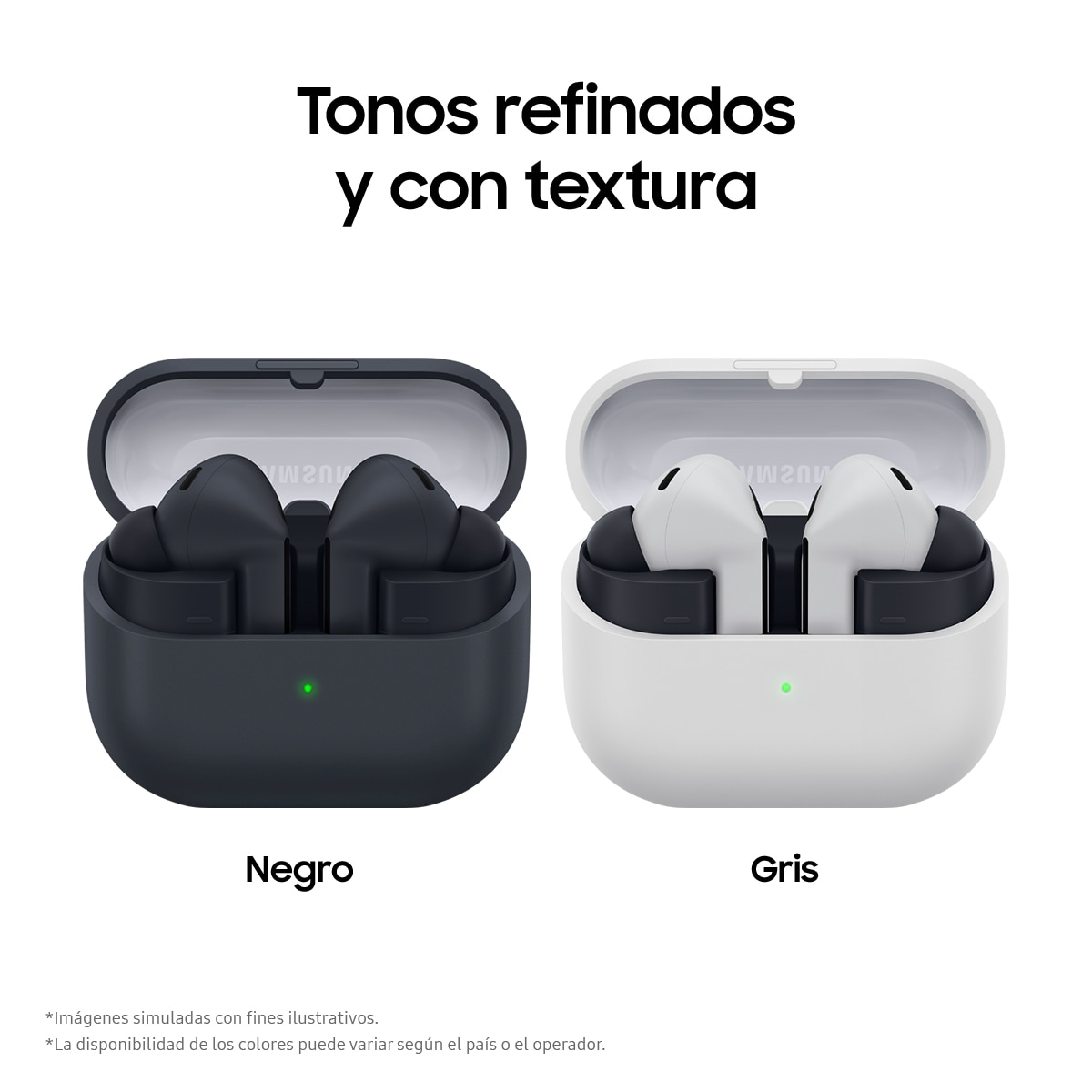 Auriculares True Wireless Samsung Galaxy Buds3 FE - Gris Gris-2
