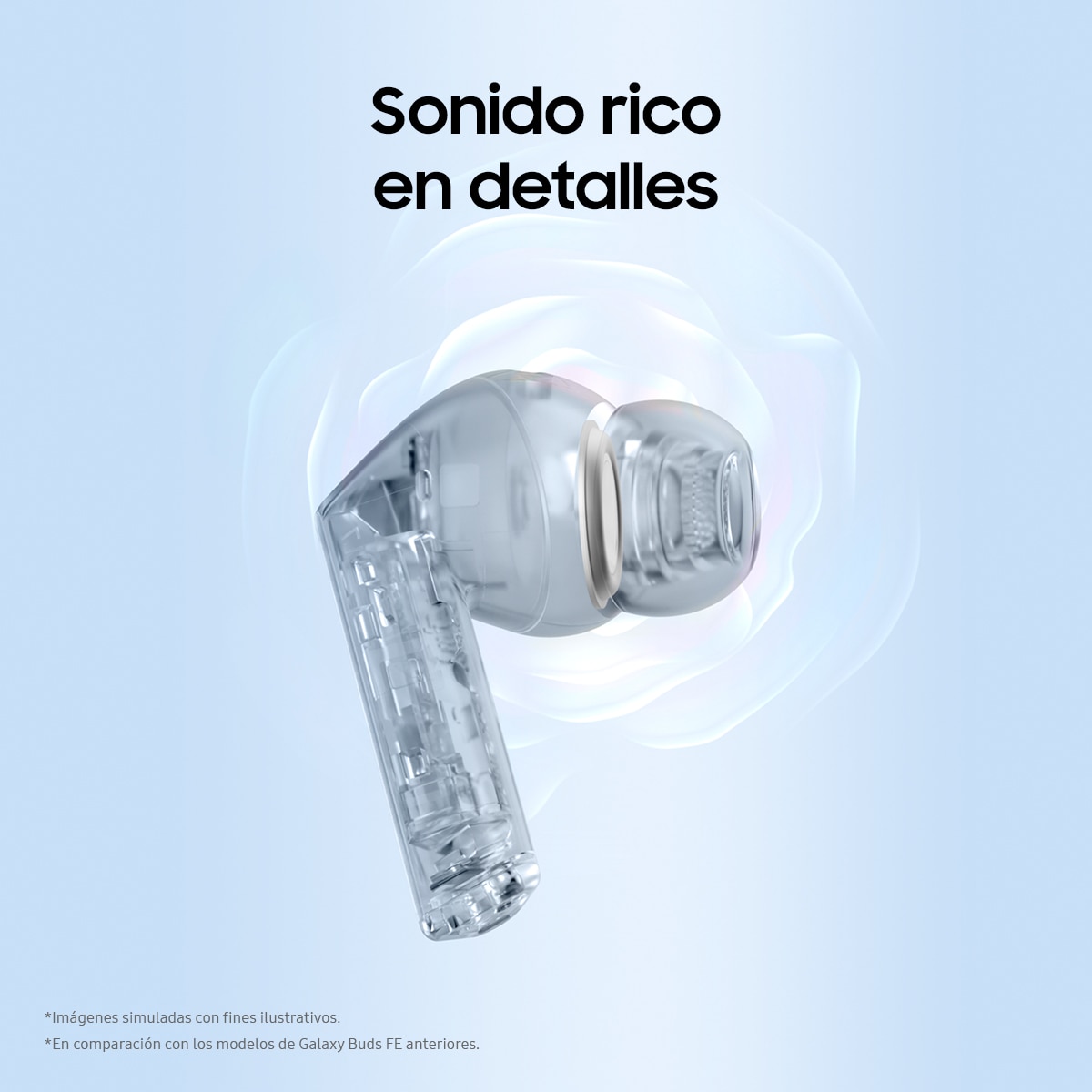 Auriculares True Wireless Samsung Galaxy Buds3 FE - Gris Gris-3
