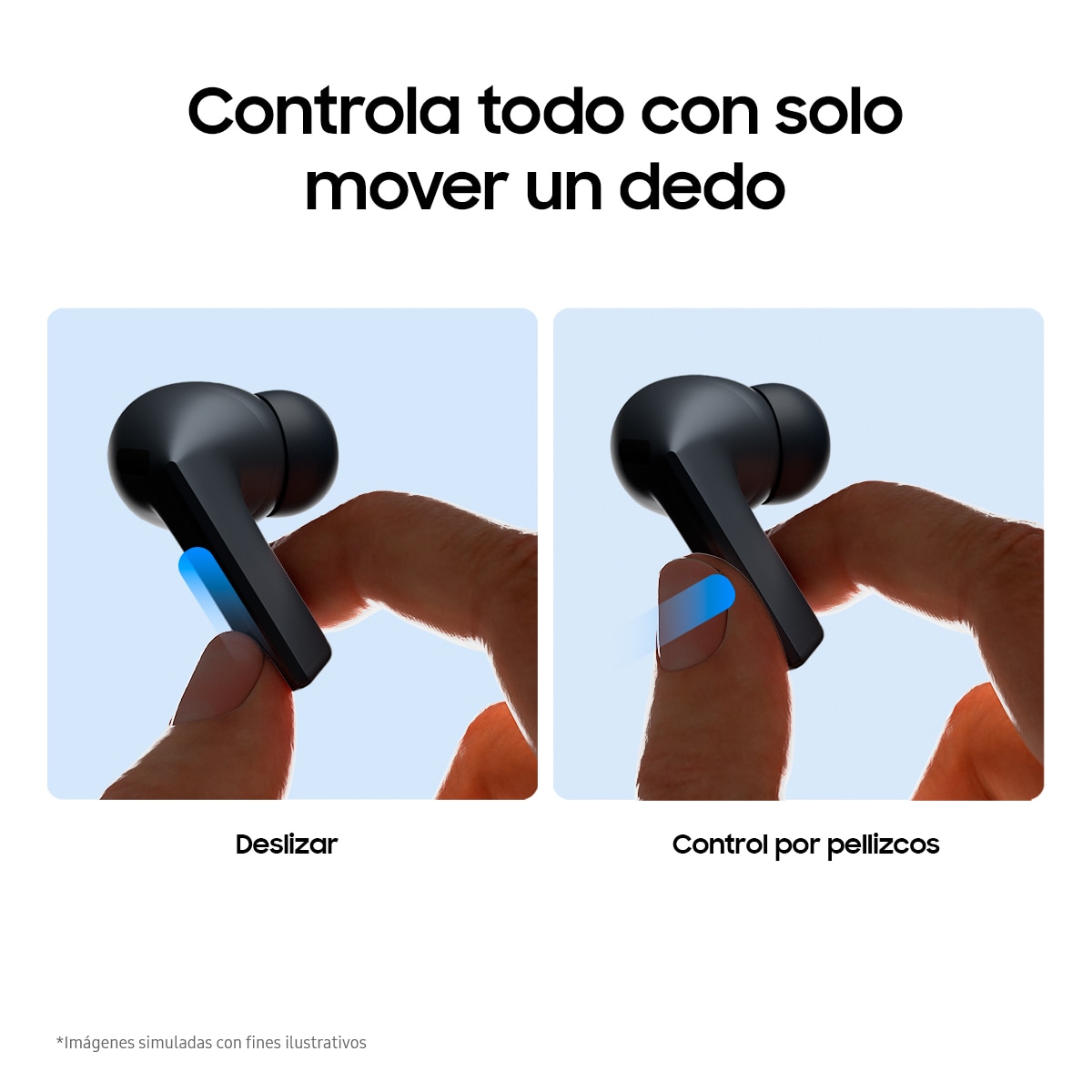 Auriculares True Wireless Samsung Galaxy Buds3 FE - Gris Gris-6