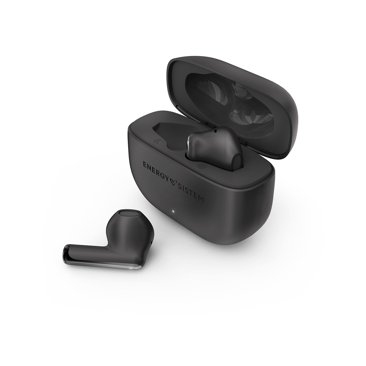 Auriculares True Wireless Energy Sistem StyleBuds Bluetooth, cancelación de ruido en micrófono, hasta 25h. autonomía y resistencia IPX4 Negro-4