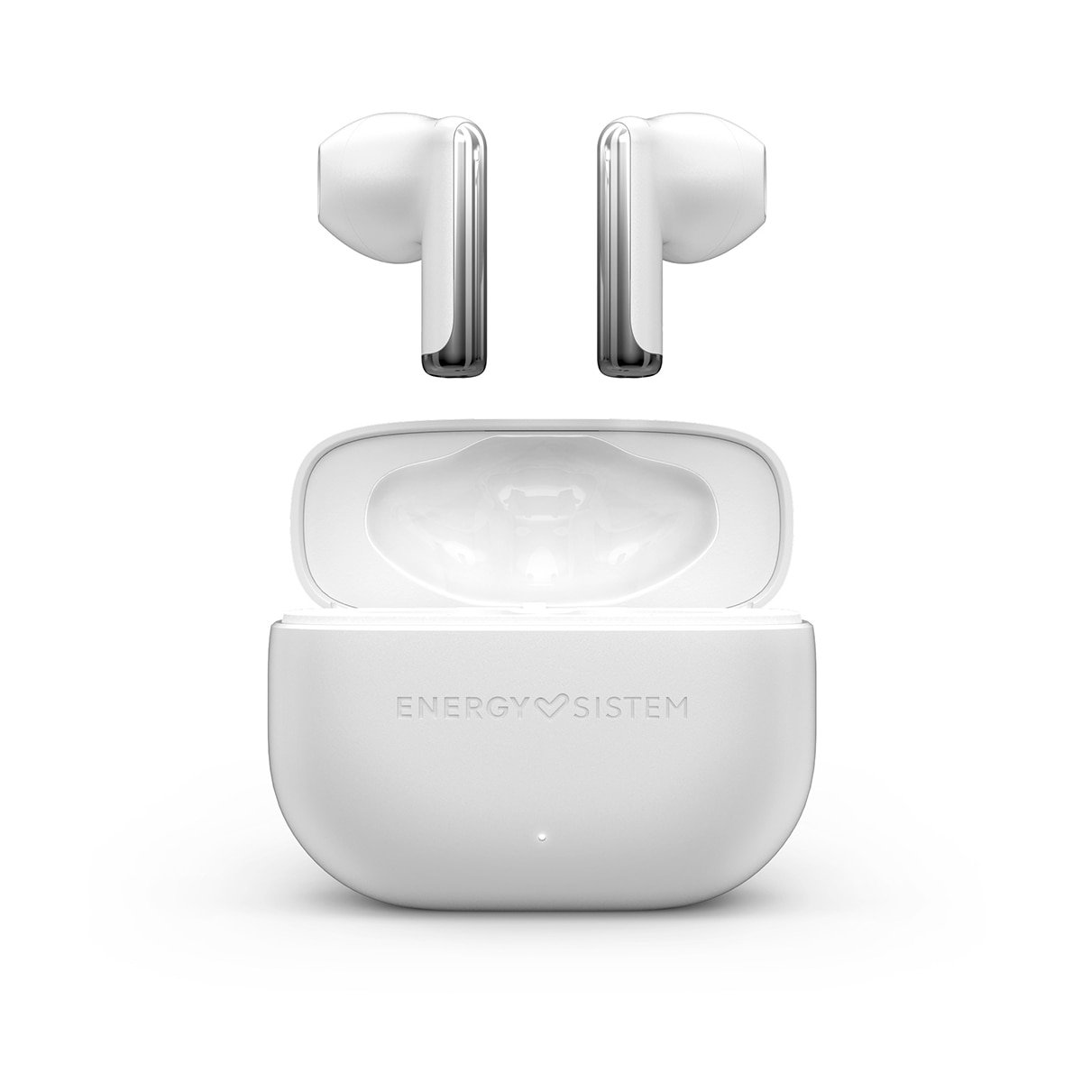 Auriculares True Wireless Energy Sistem StyleBuds Bluetooth, cancelación de ruido en micrófono, hasta 25h. autonomía y resistencia IPX4 - Blanco Blanco-5