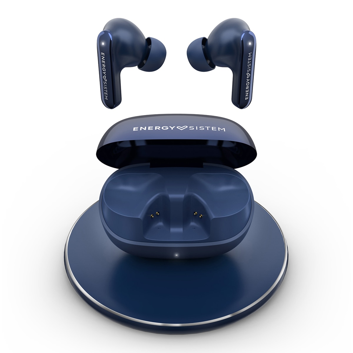 Imagen 0 de Auriculares de botón Energy Sistem Serenity ANC Ultra Bluetooth, Cancelación de Ruido Híbrida, 25h batería, Carga Inalámbrica Qi, Resistencia IPX4