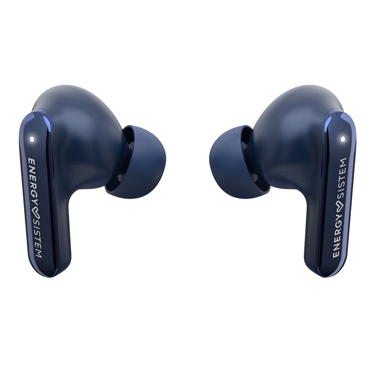Auriculares de botón Energy Sistem Serenity ANC Ultra Bluetooth, Cancelación de Ruido Híbrida, 25h batería, Carga Inalámbrica Qi, Resistencia IPX4 Azul-2