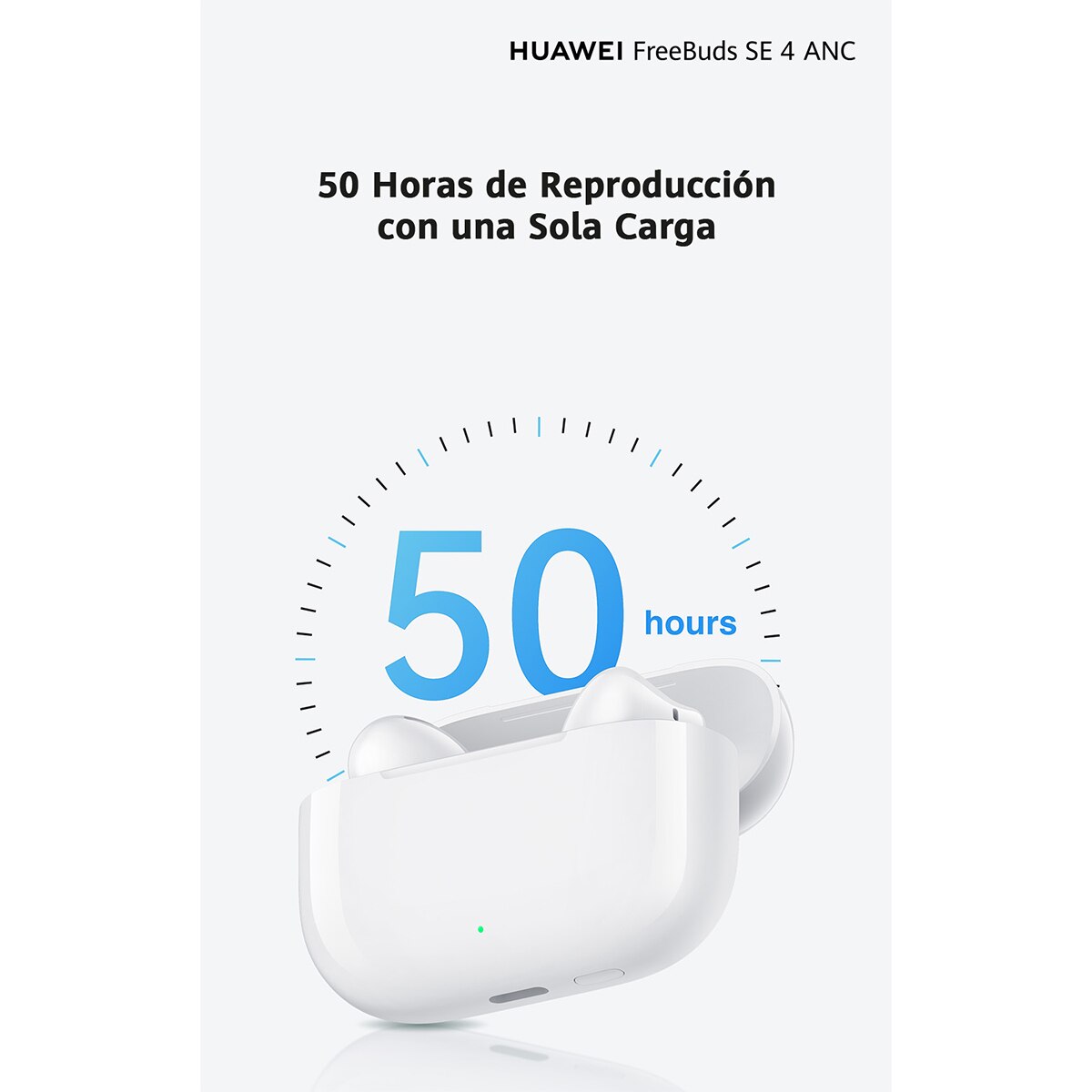 Auriculares True Wireless Huawei FreeBuds SE 4 ANC Blanco-8