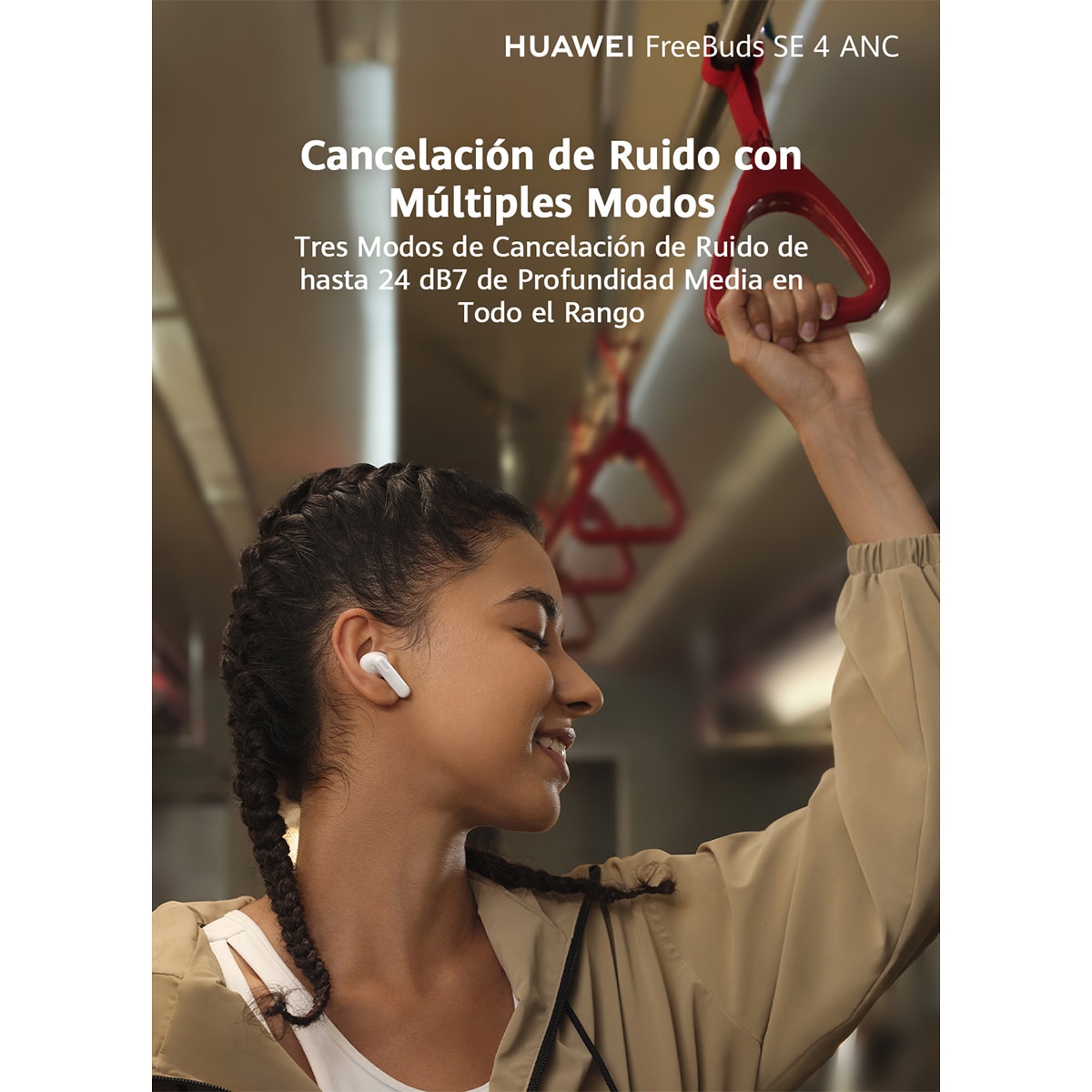 Auriculares True Wireless Huawei FreeBuds SE 4 ANC Blanco-10