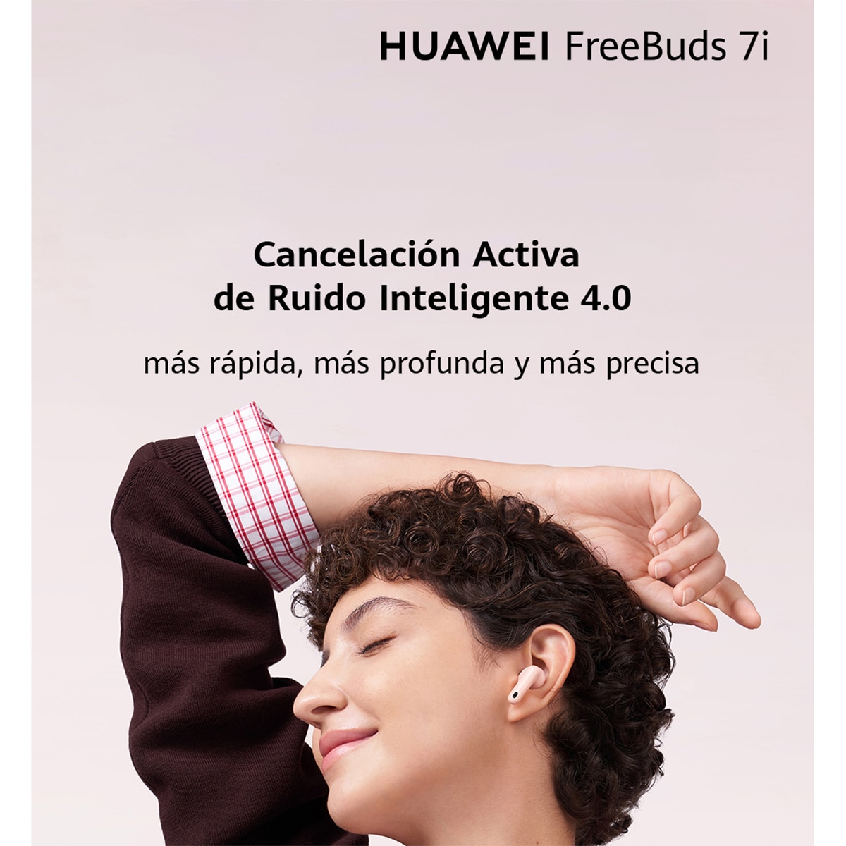 Auriculares True Wireless Huawei FreeBuds 7i Cancelación Activa de Ruido (ANC) Inteligente y Dinámica 4.0 - Negro Negro-8