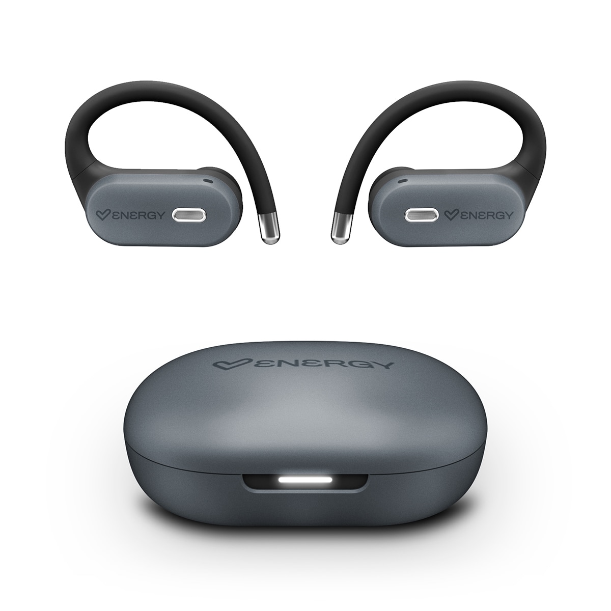 Auriculares True Wireless Abierto Energy Sistem Graphite Airwave Negro-2