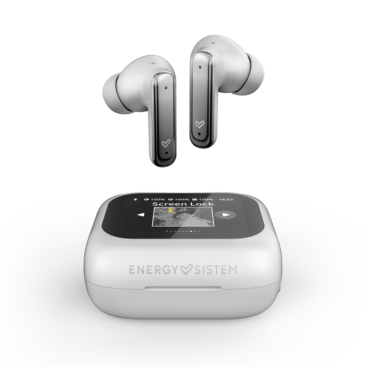 Auriculares True Wireless Energy Sistem ScreenSound con cancelación de ruido Blanco-6