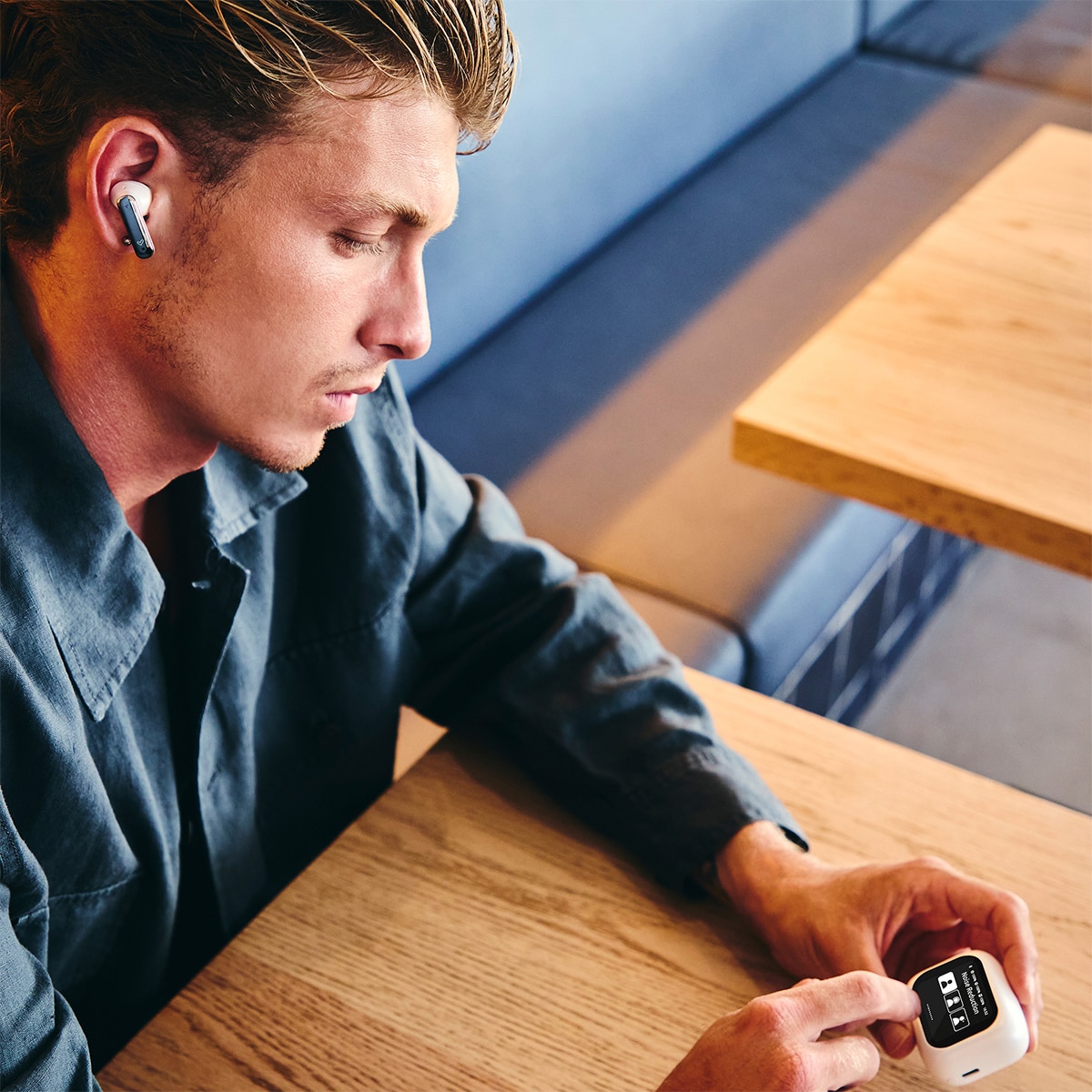Auriculares True Wireless Energy Sistem ScreenSound con cancelación de ruido Blanco-7