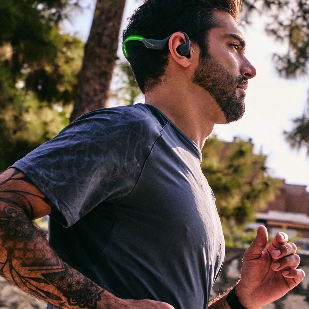 Auricular de conducción ósea Energy Sistem Vibewave Bluetooth Indigo-7