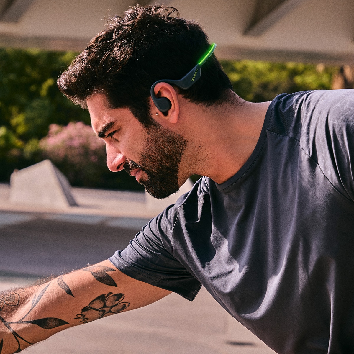 Auricular de conducción ósea Energy Sistem Vibewave Bluetooth Indigo-8
