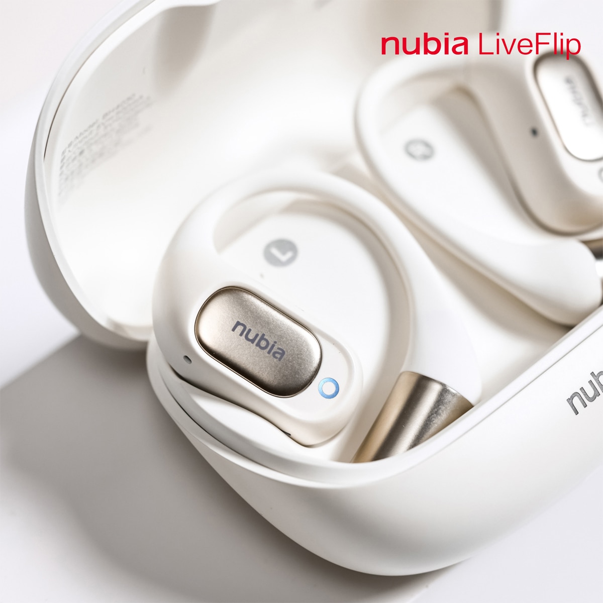 Auriculares Truewireless ZTE Nubia Live Flip blancos - Blanco Blanco-4