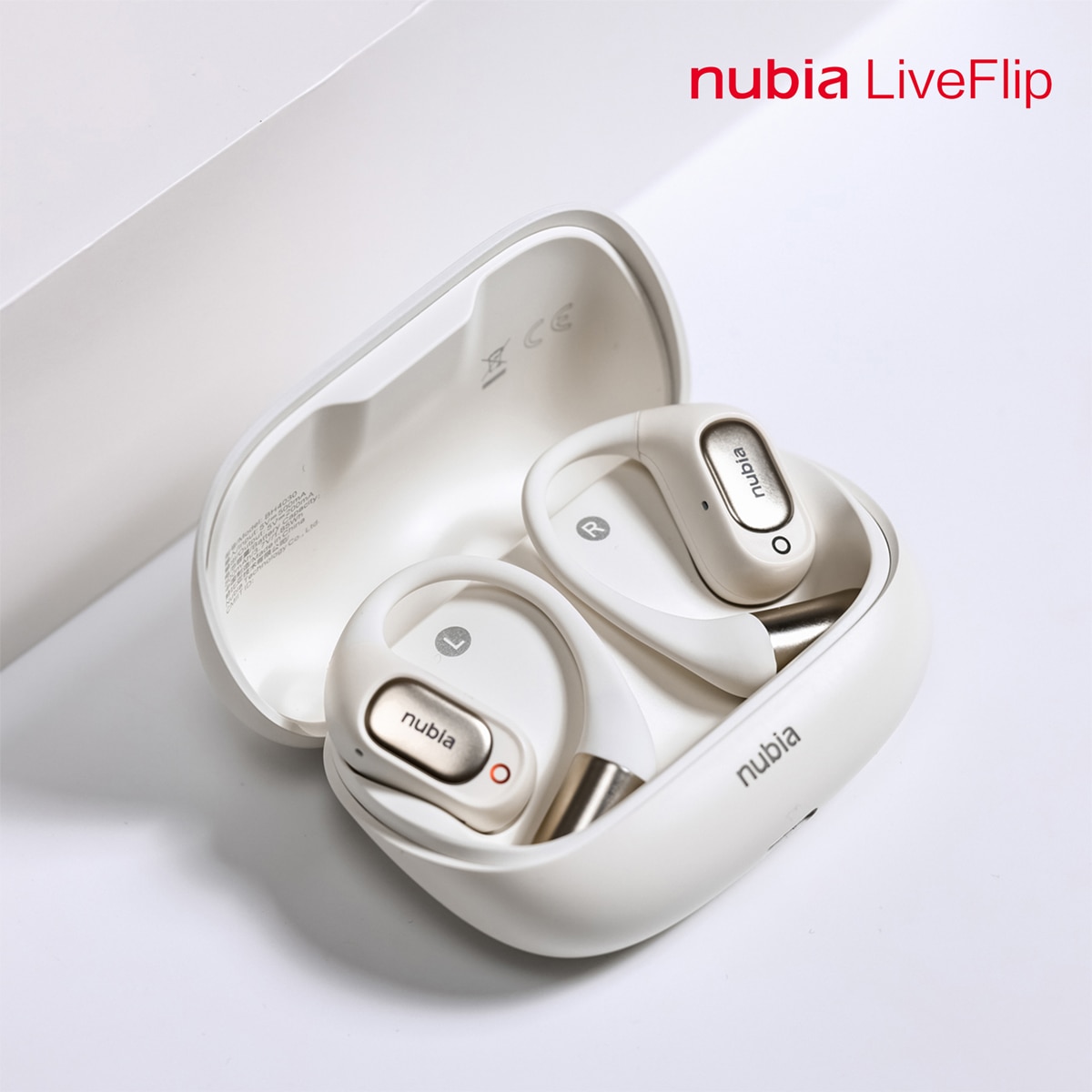 Auriculares Truewireless ZTE Nubia Live Flip blancos - Blanco Blanco-6