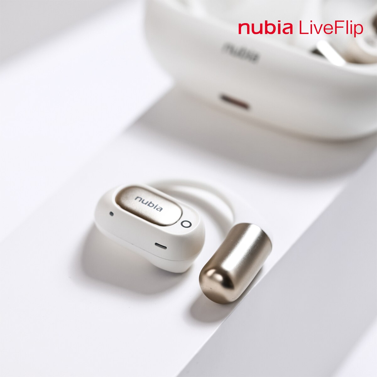 Auriculares Truewireless ZTE Nubia Live Flip blancos - Blanco Blanco-9