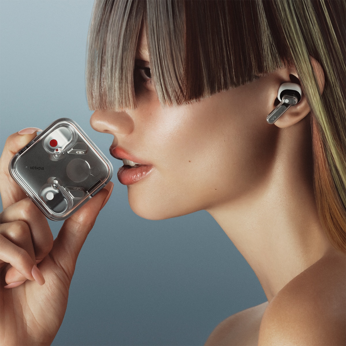 Imagen 7 de Auriculares True Wireless Nothing Ear (3) con cancelación de ruido - Blanco / Plata Blanco / Plata
