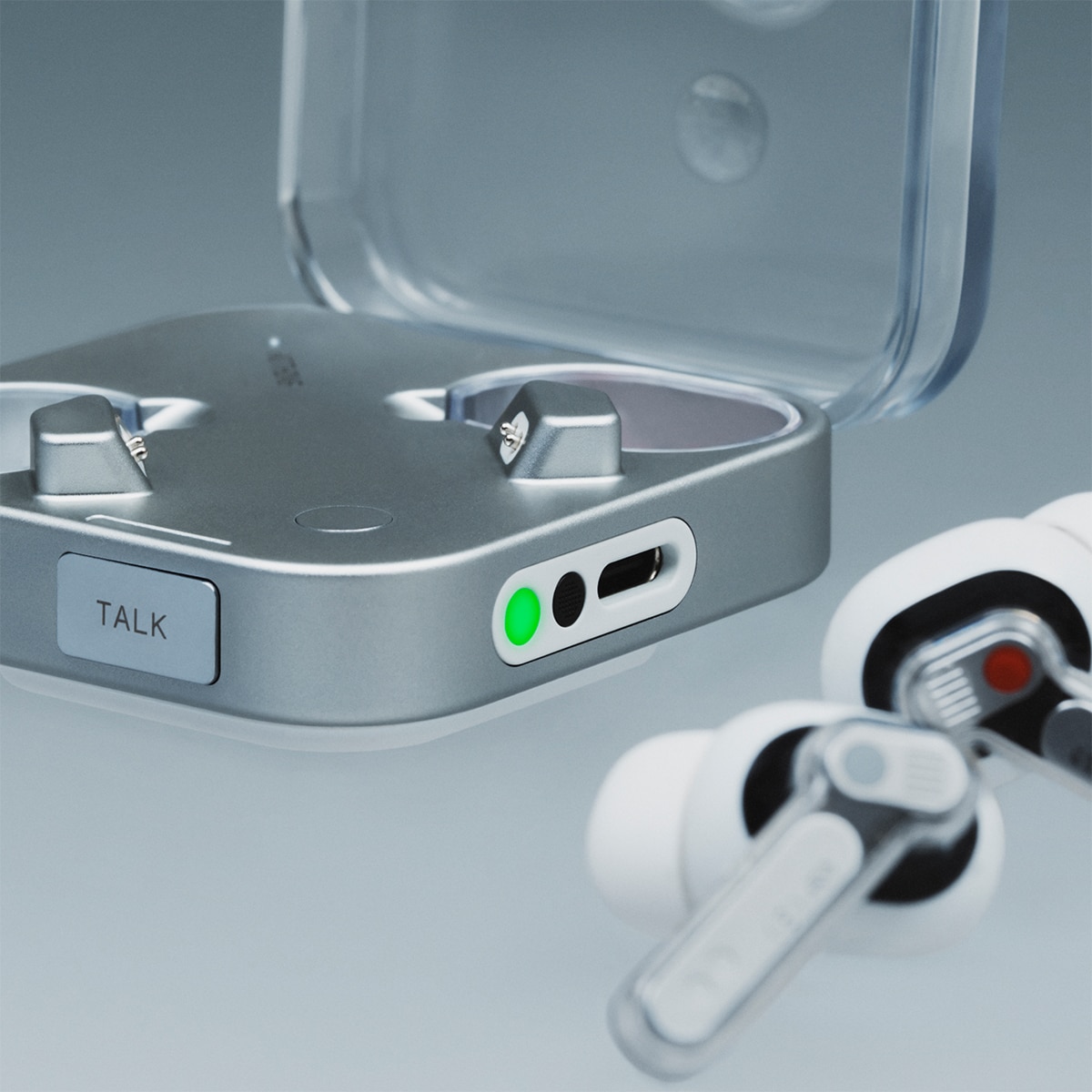 Imagen 8 de Auriculares True Wireless Nothing Ear (3) con cancelación de ruido - Blanco / Plata Blanco / Plata