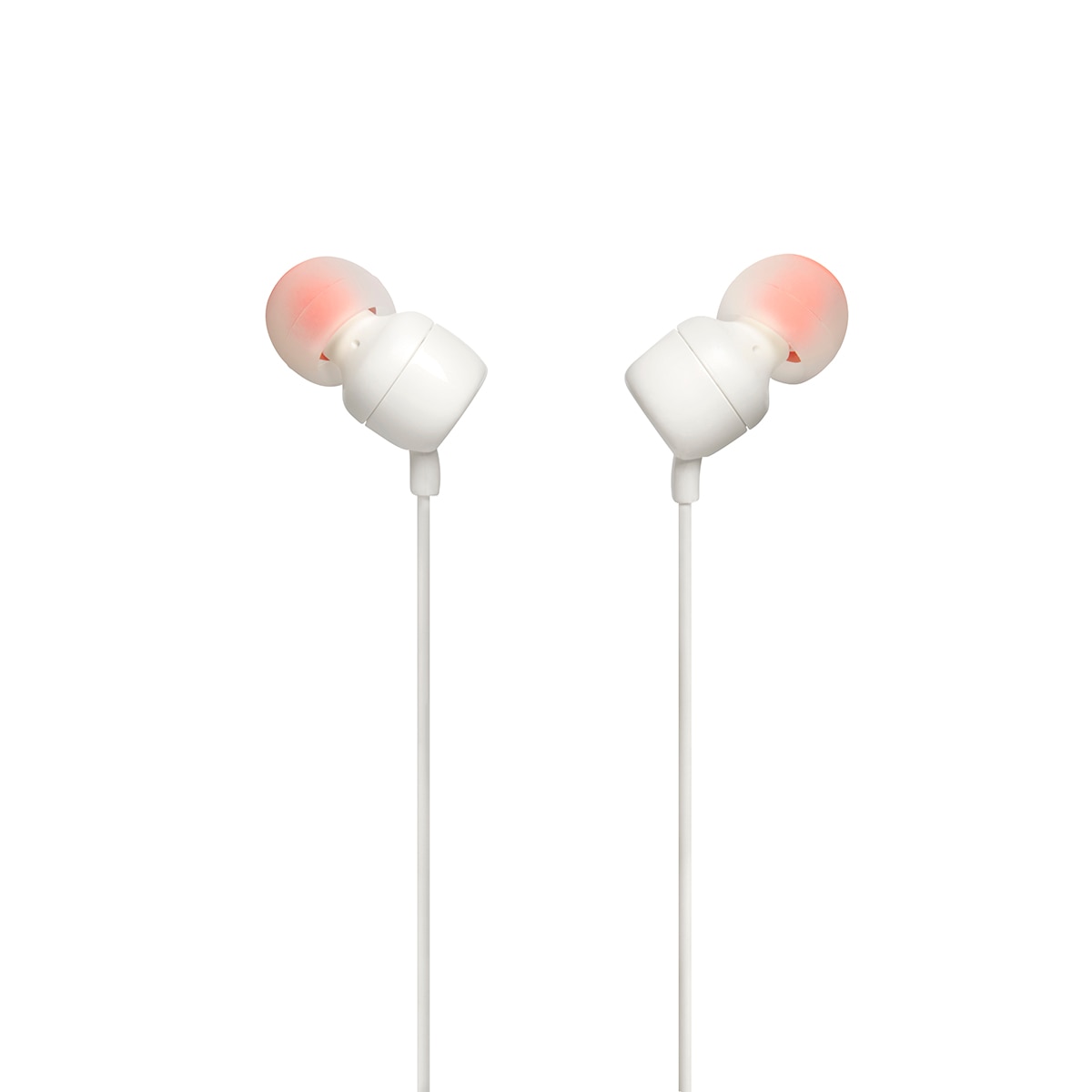 Auriculares de botón con cable JBL Tune 110E - Blanco Blanco-1