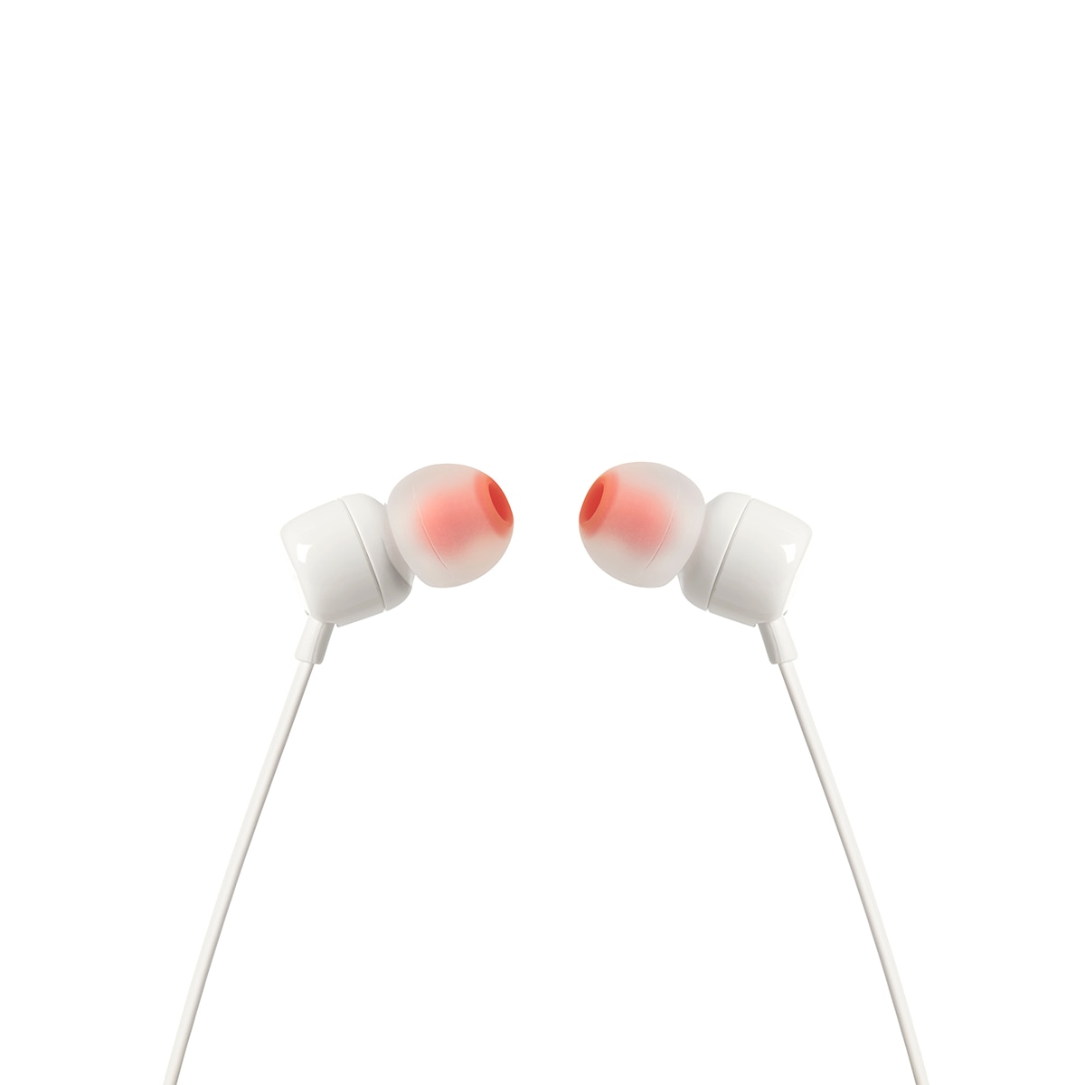Auriculares de botón con cable JBL Tune 110E - Blanco Blanco-5