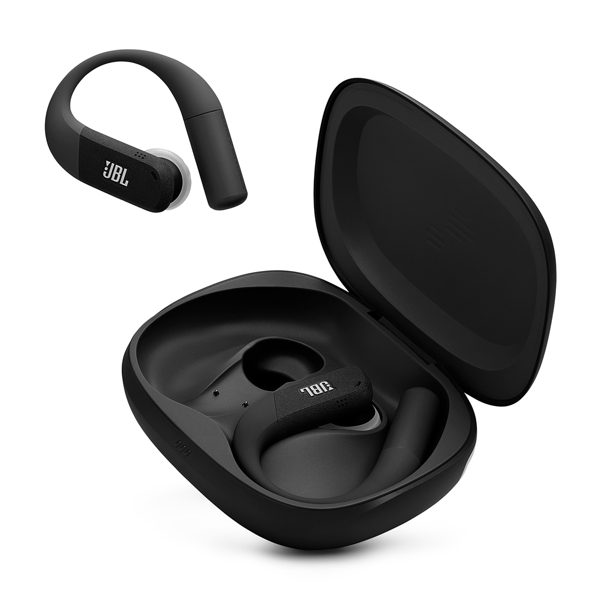 Auriculares deportivos inalámbricos JBL Endurance Peak 4, IP68, cancelación de ruido,  Bluetooth 5.4 Negro / Gris-3