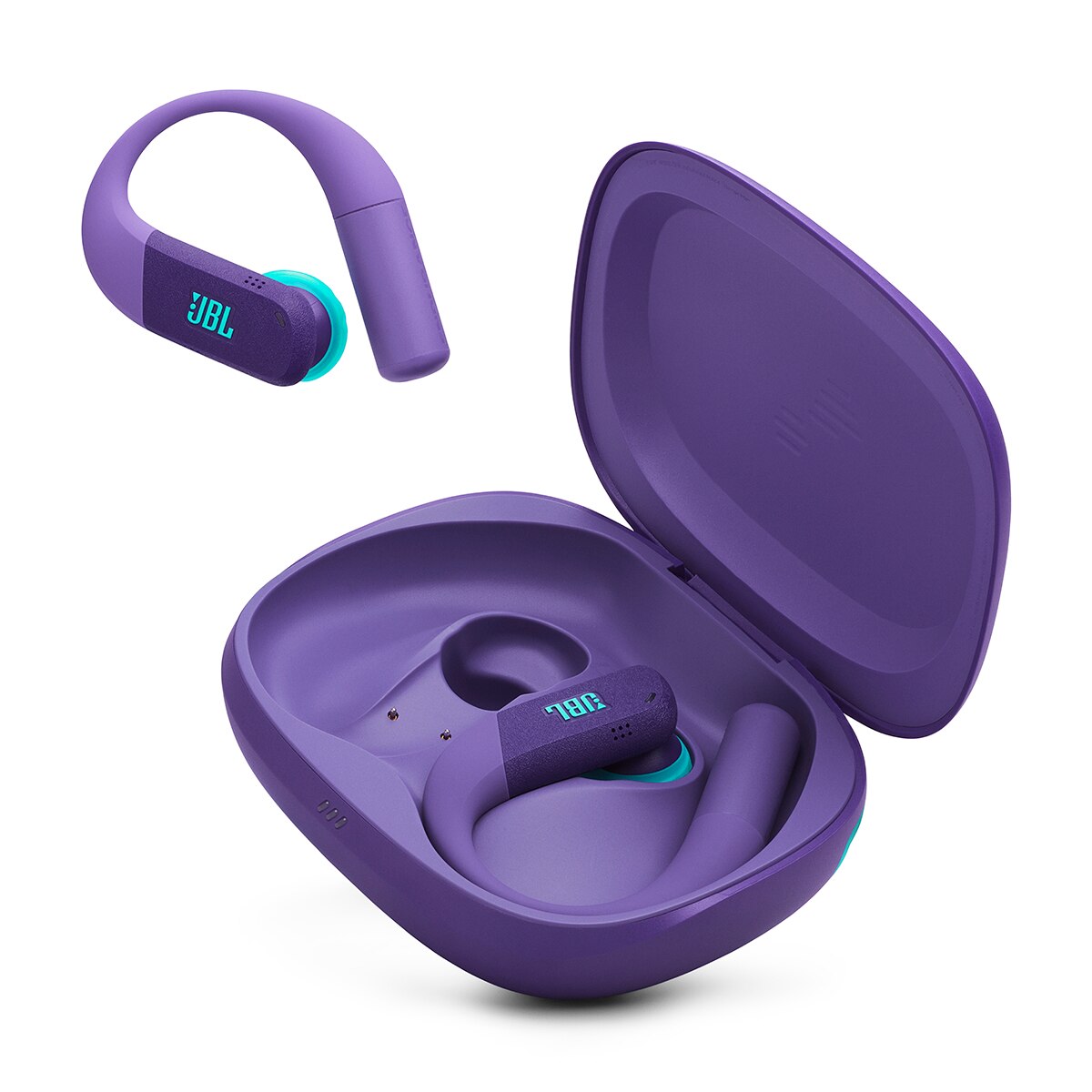 Auriculares deportivos inalámbricos JBL Endurance Peak 4, IP68, cancelación de ruido, Bluetooth 5.4 - Morado Morado-3