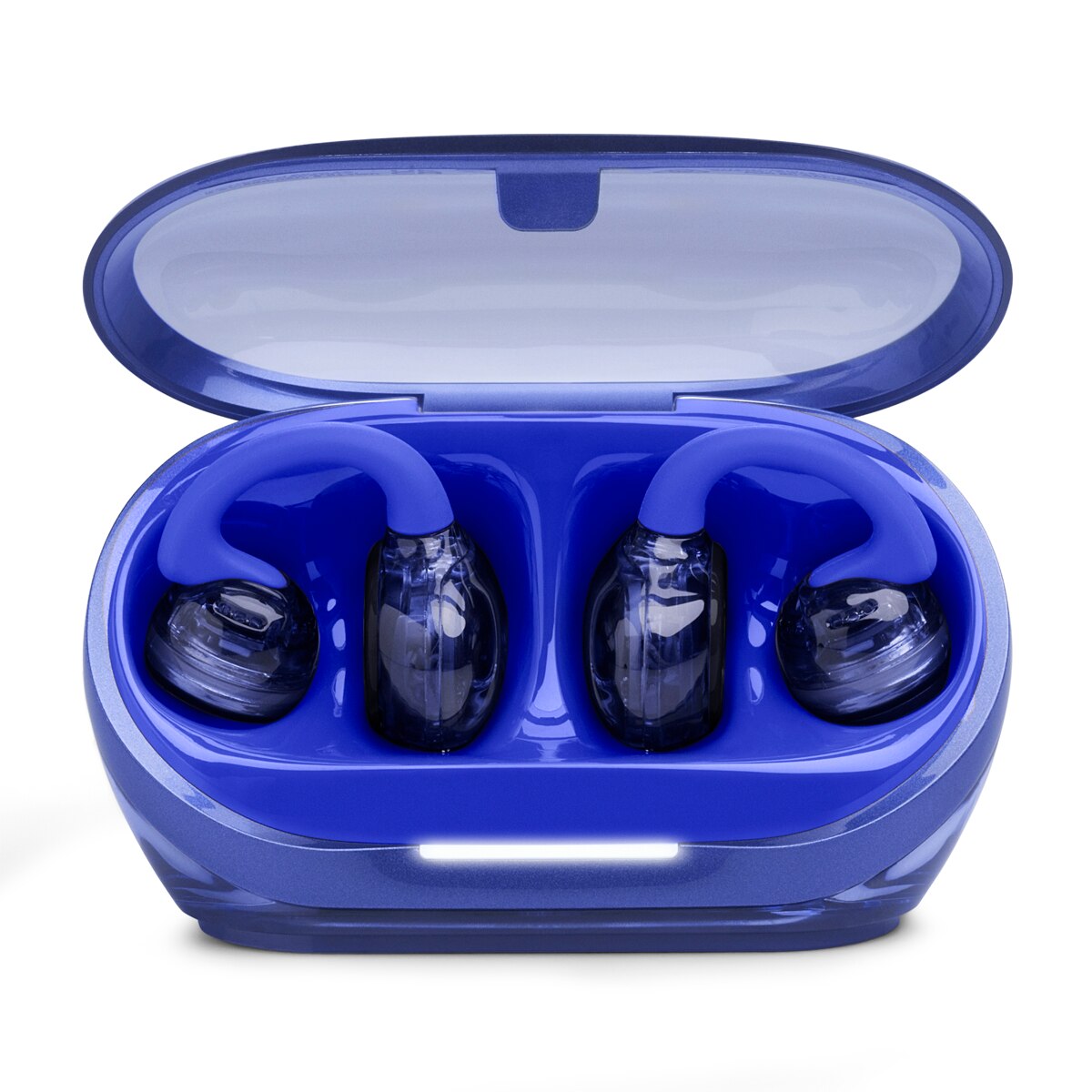 Auriculares True Wireless de conducción de aire JBL Soundgear Clips, IP54, hasta 32h. reproducción total, carga rápida. - Azul Azul-6