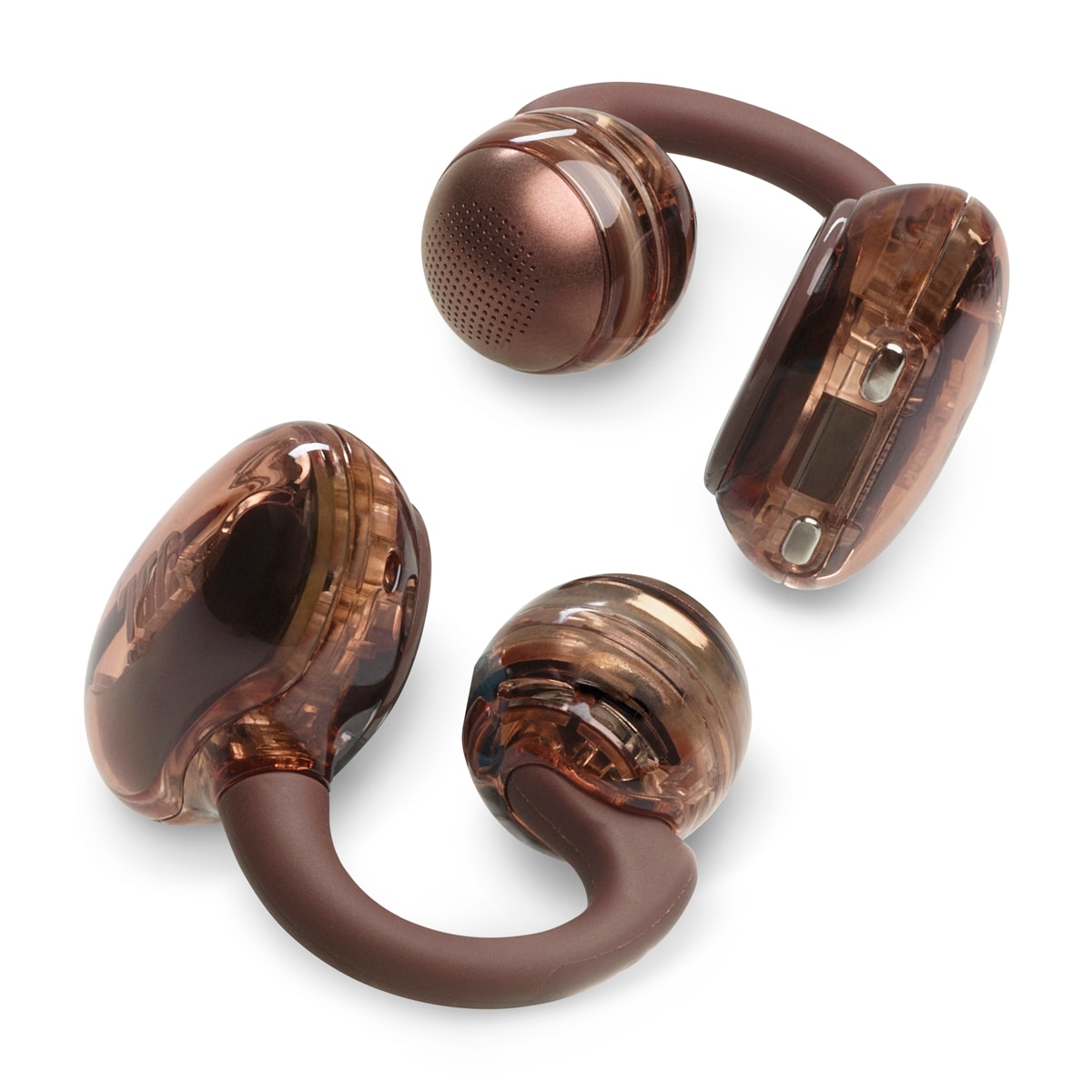 Auriculares True Wireless de conducción de aire JBL Soundgear Clips, IP54, hasta 32h. reproducción total, carga rápida. - Cobre Cobre-4