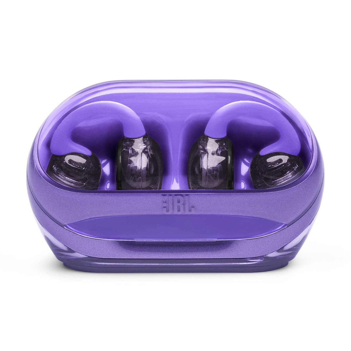 Auriculares True Wireless de conducción de aire JBL Soundgear Clips, IP54, hasta 32h. reproducción total, carga rápida. - Morado Morado-7