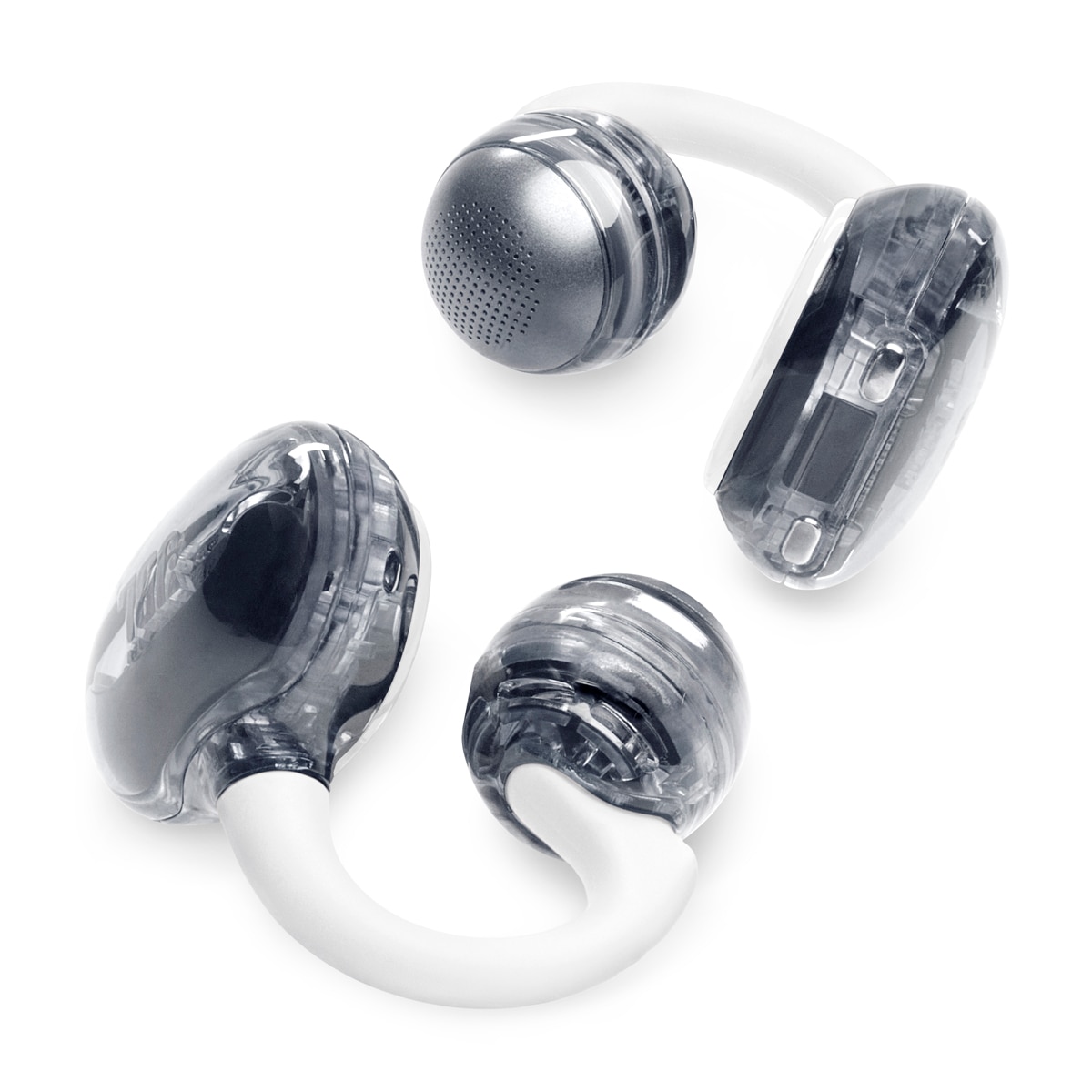Auriculares True Wireless de conducción de aire JBL Soundgear Clips, IP54, hasta 32h. reproducción total, carga rápida. - Blanco Blanco-4
