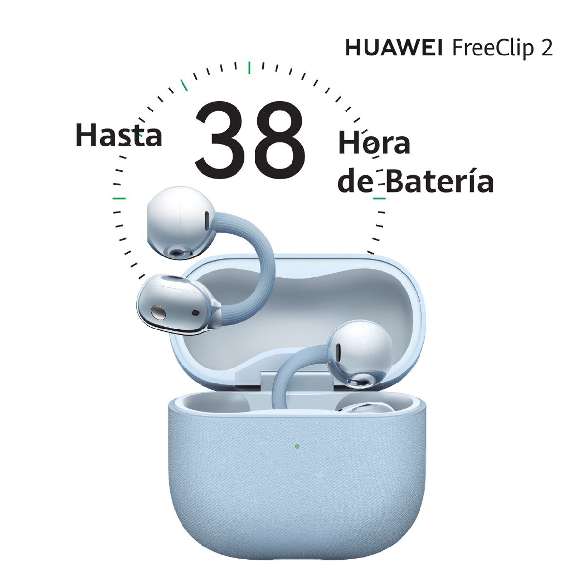 Auriculares True Wireless Huawei FreeClip 2 - Blanco Blanco-12
