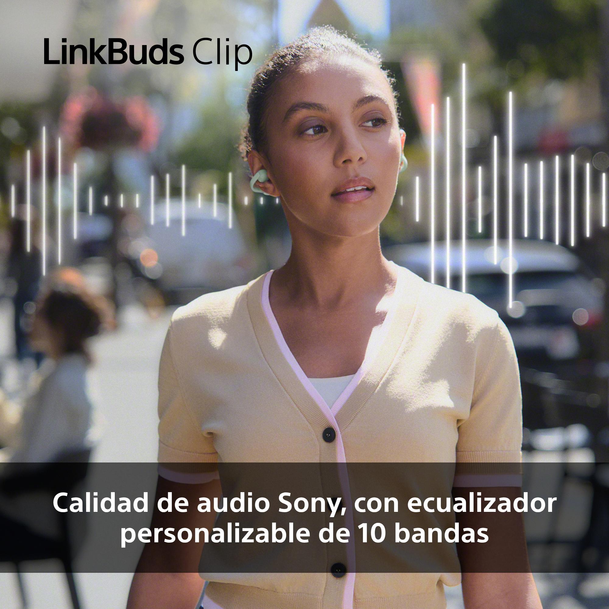 Auriculares inalámbricos Sony LinkBuds Clip, Bluetooth, IPX4, 37 horas de Batería Negro-5