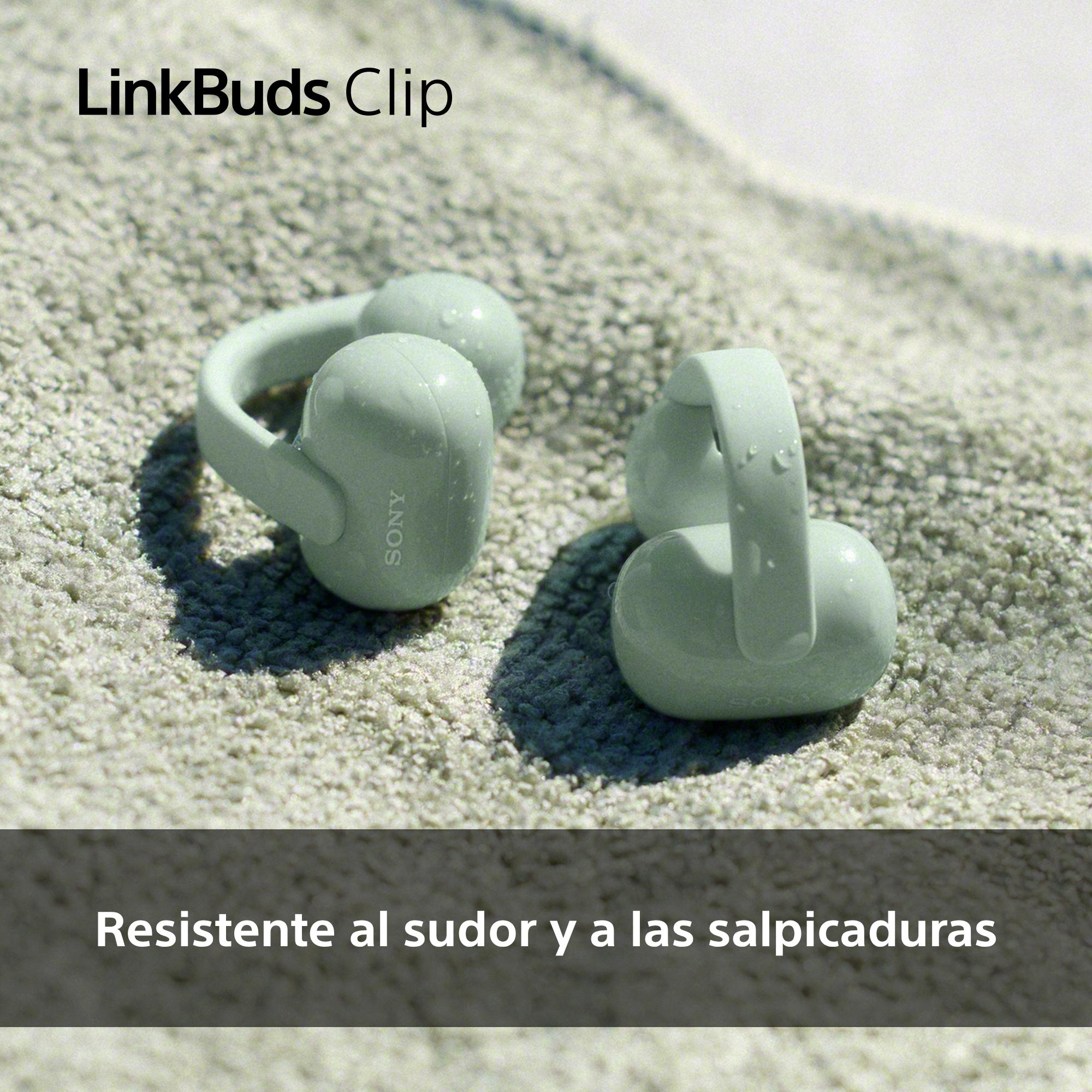 Auriculares inalámbricos Sony LinkBuds Clip, Bluetooth, IPX4, 37 horas de Batería Negro-8