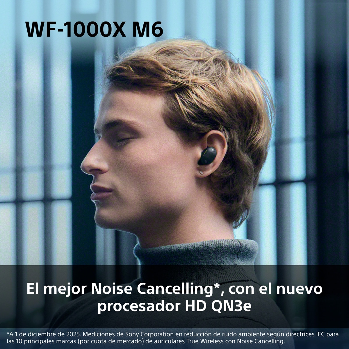 Auriculares True Wireless Sony WF-1000XM6 con cancelación de ruido, Bluetooth, IPX4, 24 horas de batería - Argenta Argenta-5