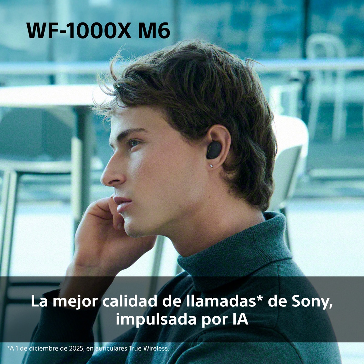 Auriculares True Wireless Sony WF-1000XM6 con cancelación de ruido, Bluetooth, IPX4, 24 horas de batería - Argenta Argenta-7