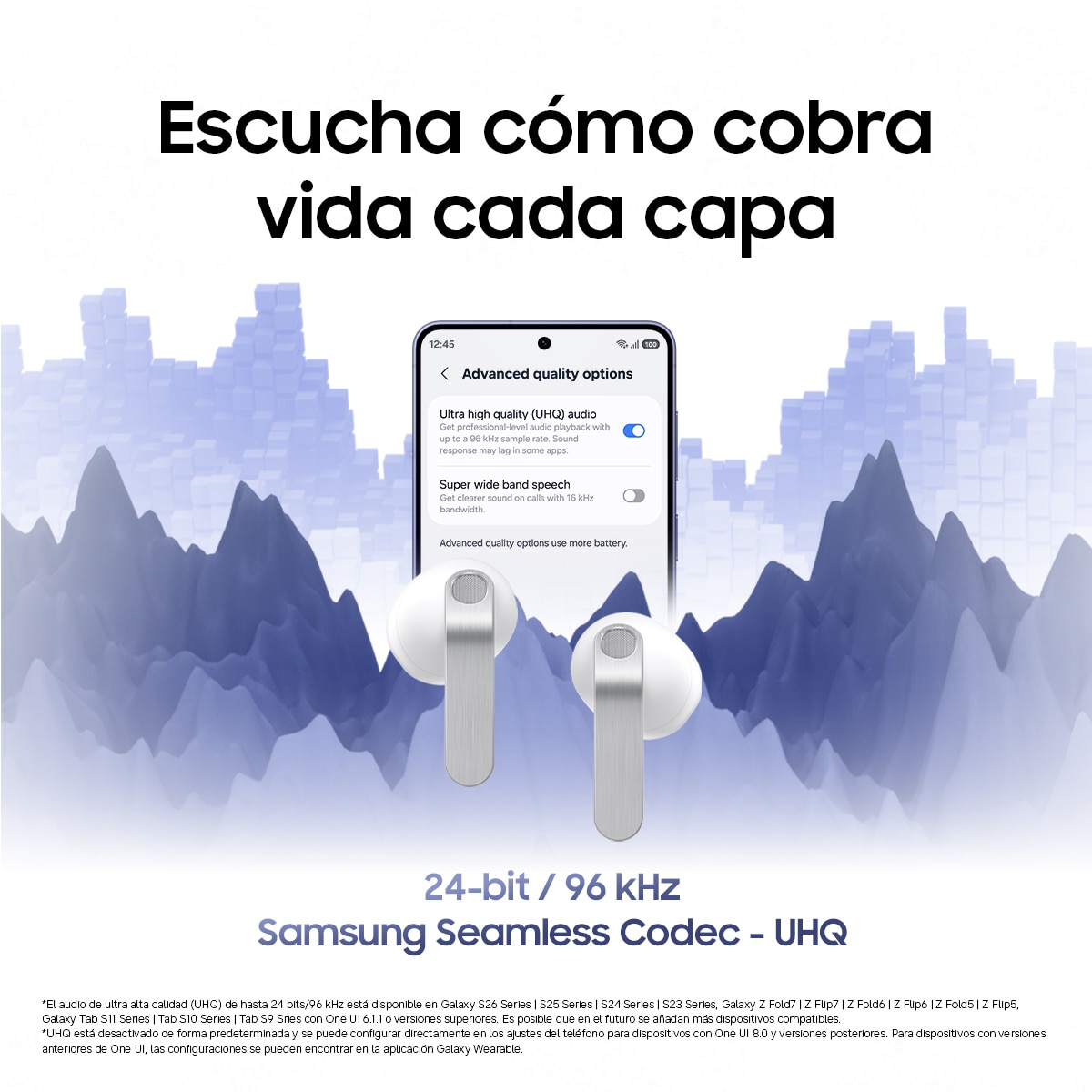 Auriculares True Wireless Samsung Galaxy Buds4 Negro-4