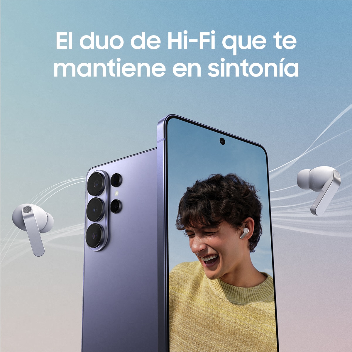Auriculares True Wireless Samsung Galaxy Buds4 Pro Blanco-7