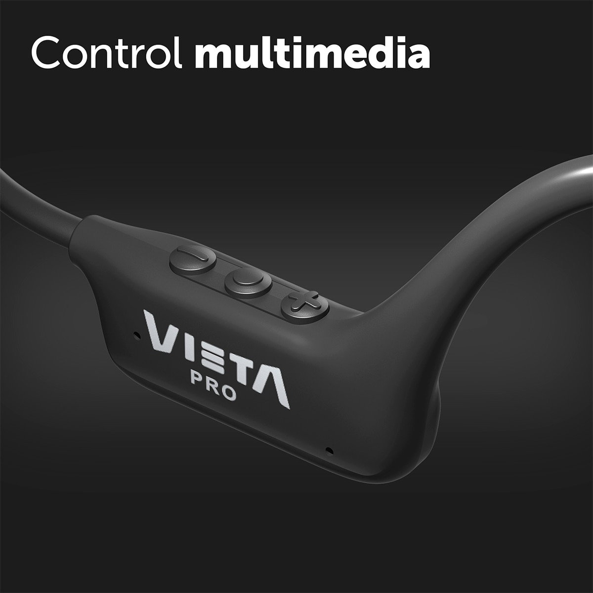 Imagen 10 de Auriculares de conducción ósea Vieta Pro Bone 2, Bluetooth, - Negro Negro