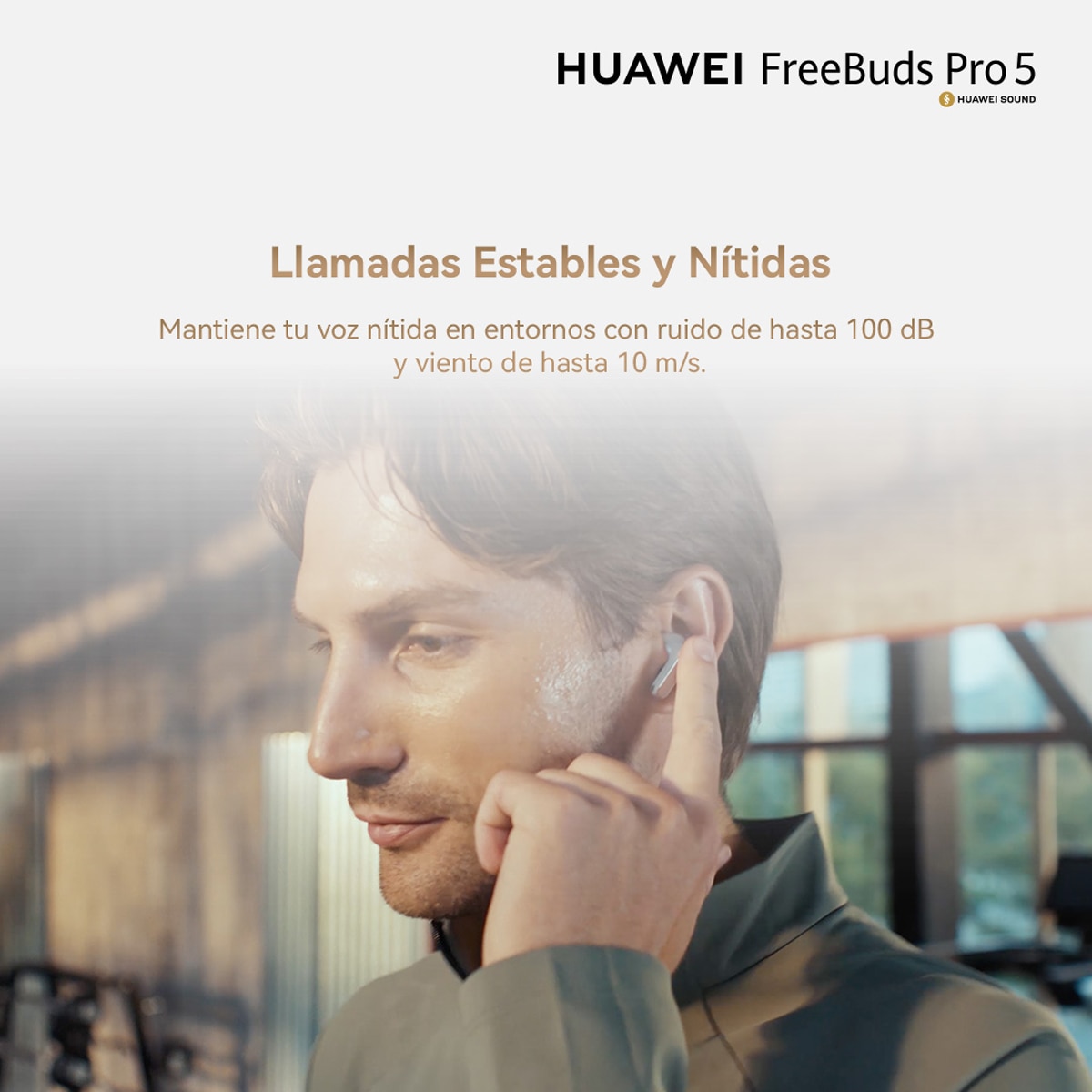 Auriculares True Wireless Huawei Freebuds Pro 5, ANC, Bluetooth Blanco-11