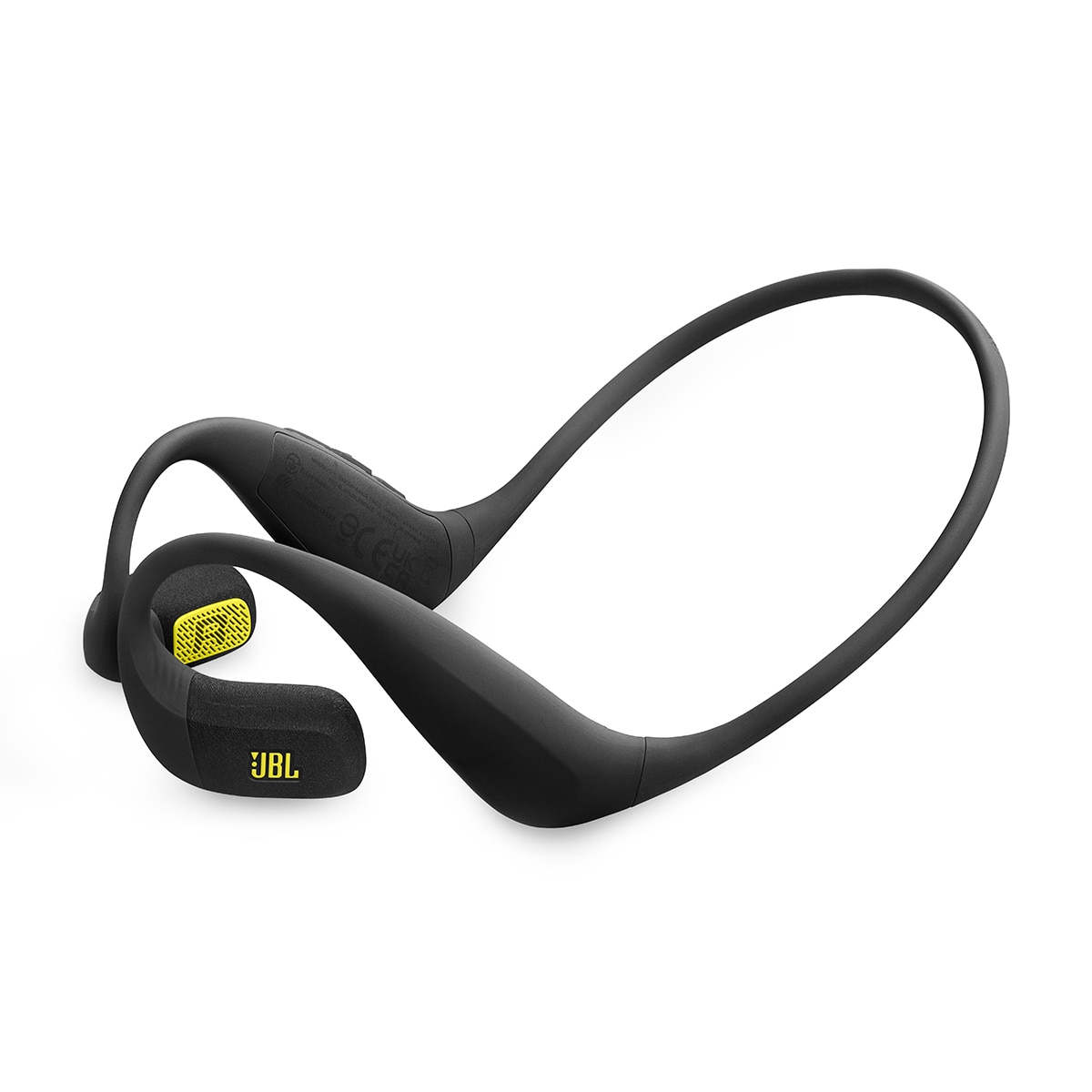 Auriculares deportivos conducción de aire JBL Endurance Pace, IP68, 10hr reproducción, Bluetooth 5.4 Negro / Lima-5